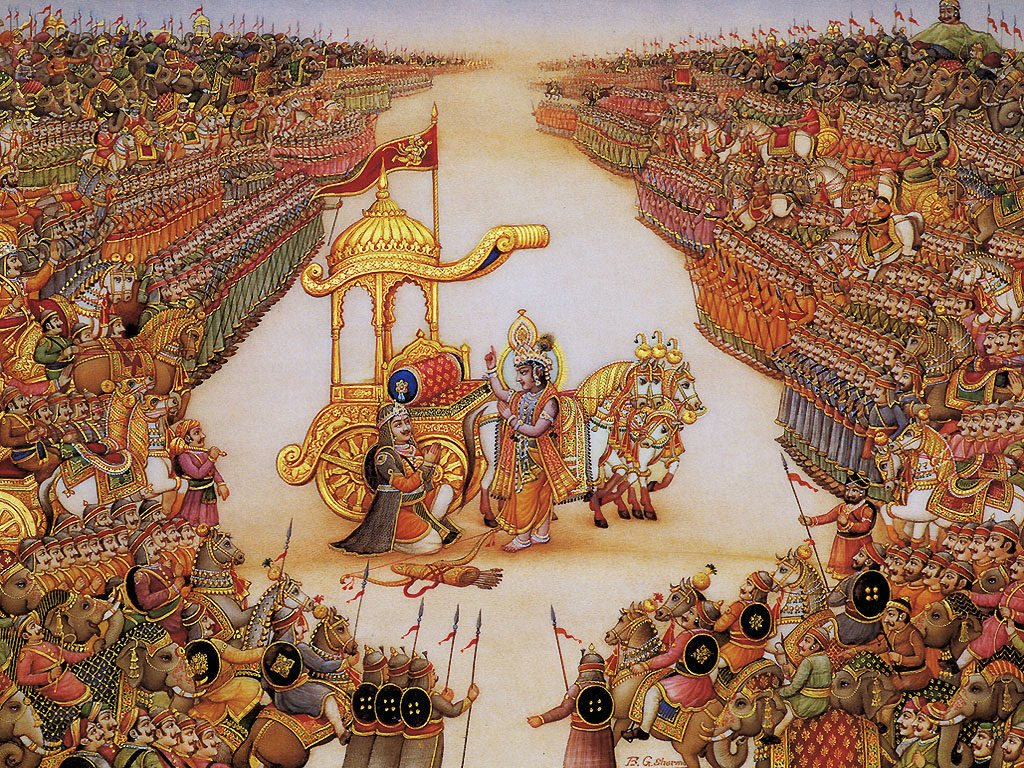 Махабхарата - Армии на Курукшетре