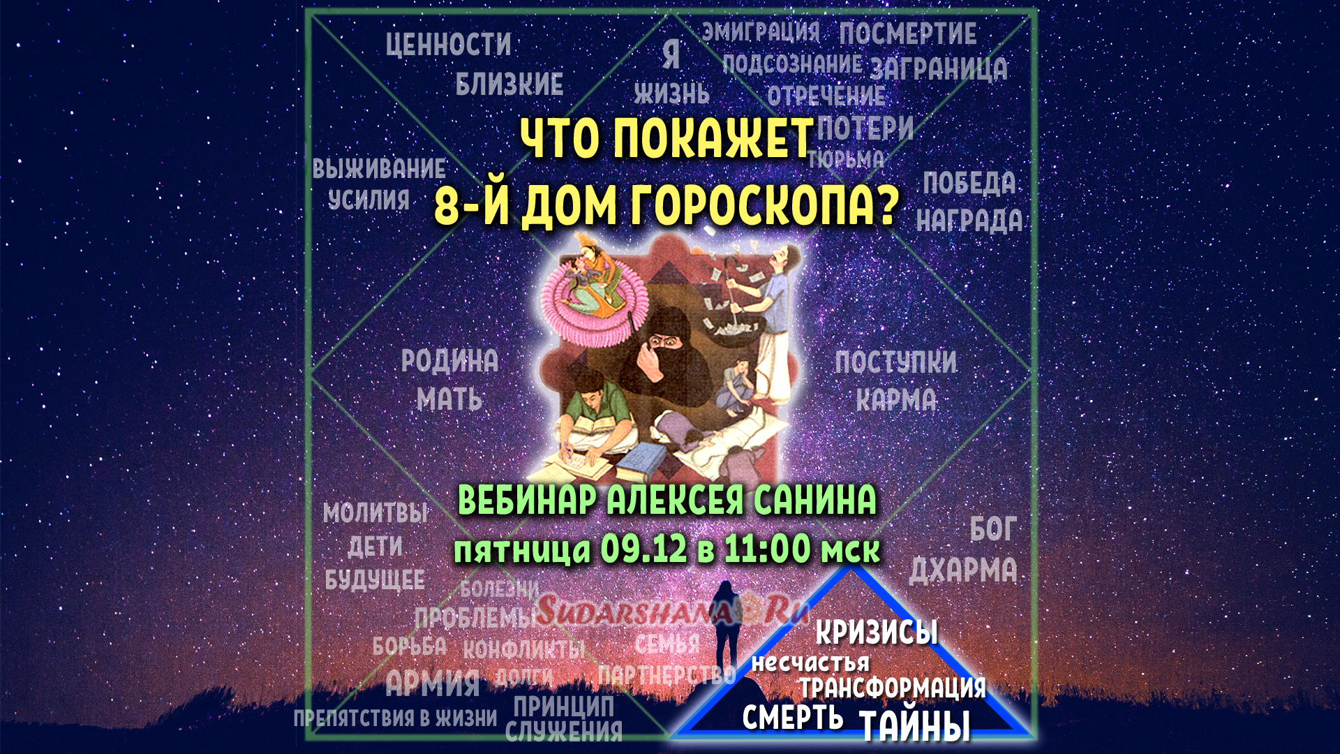 Хозяин 8-го дома в домах гороскопа