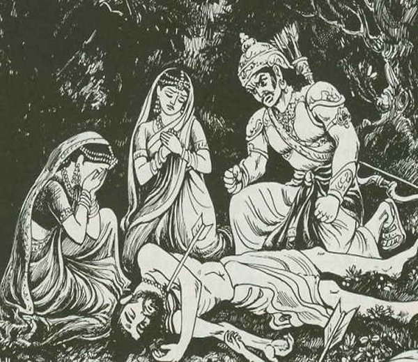 Махабхарата - Махараджа Панду случайно убивает мудреца